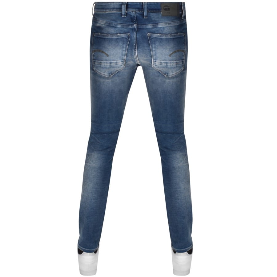 Alternative Image for ProductG Star Raw Revend Skinny Jeans Blue2